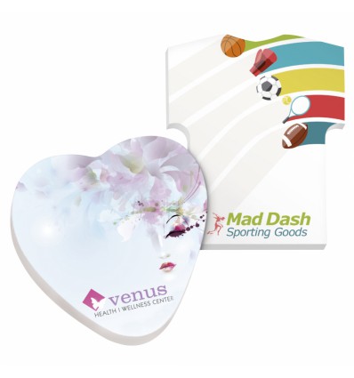 BIC® 75 mm x 75 mm 100 Sheet Adhesive Die Cut Notepads Ecolutions® - 3609